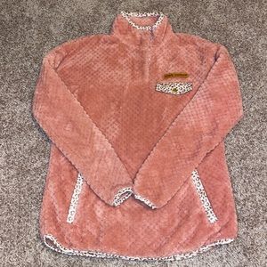 Simply Southern Soft pullover quarter button up